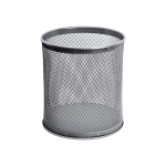 Round waste bin, color grey, 18 l