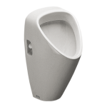 Urinal Caprino with a radar flushing unit, 24 V DC (plug & play)