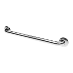 Stainless steel grab bar universal, fixed, length 690 mm, polished 