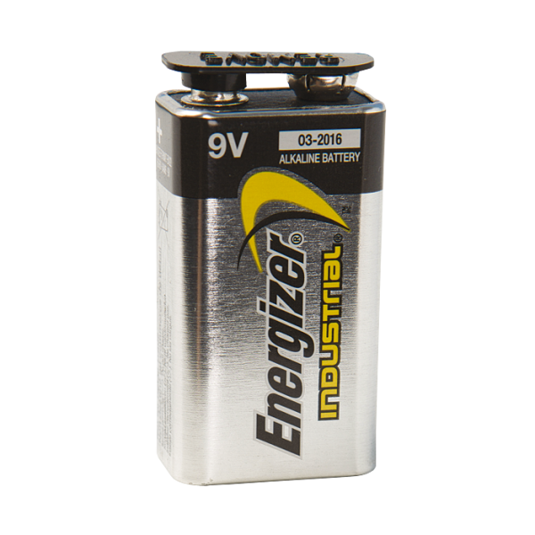 Alcaline battery 9 V/550 mAh, type 6F22