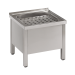 Stainless steel floor standing sink