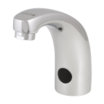 Washbasin tap with thermostatic valve, 6 V