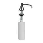 Recessed liquid soap dispenser, volume 0,6 l, polished