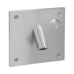 Wall-mounted tap for cold or premixed water with a vandal-proof cover, 24 V DC