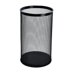 Round waste bin, color black, 28,5 l