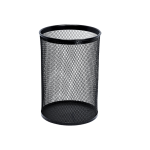 Round waste bin, color black, 13 l