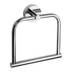 Stainless steel towel ring, polished finish