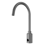 Washbasin elongated tap for cold and hot water, 24 V DC