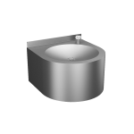 Stainless steel wall hung automatic drinking fountain, 6 V
