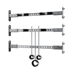 Mounting frame for urinals and washbasins