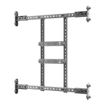 Mounting frame for installation of the mounting box