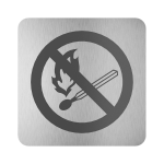 Pictogram - no open fire