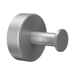 Stainless steel hook, brushed finish