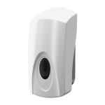 Foam soap dispenser, volume 1 l, white plastic ABS