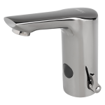 Washbasin mixer, METAL GREY, 24 V DC