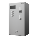 Coin and token shower timer for one to three showers, 24 V DC, choice of shower by the user, interactive control