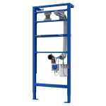 Automatic stainless steel wall hung soap dispenser, 1 l soap canister, mounting frame SLR 24 included, 230 V AC