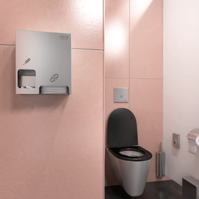 STAINLESS STEEL SANITARY PRODUCT DISPENSER