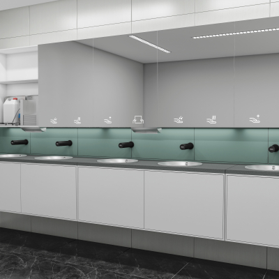 New SLKA Cabinets for Behind-Mirror Modules