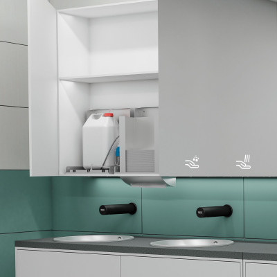 New SLKA Cabinets for Behind-Mirror Modules