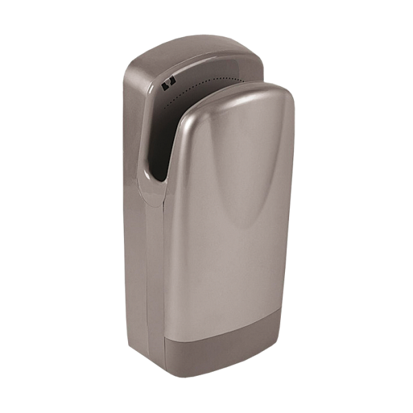 Automatic wall mounted hand dryer, grey cover
