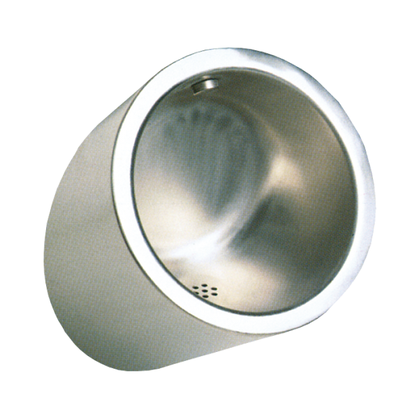 Vandal-proof stainless steel urinal