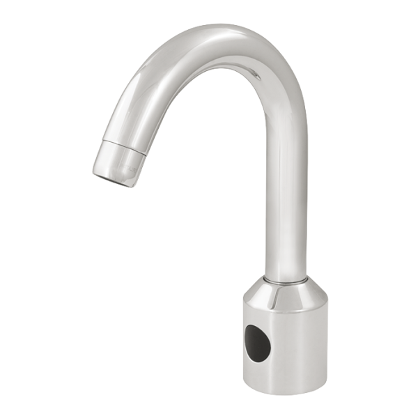 Washbasin tap for cold and hot water, 24 V DC