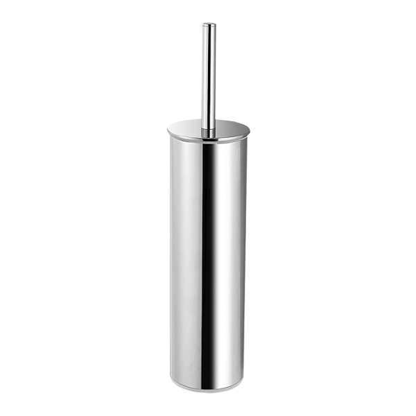 Stainless steel wall mounted toilet brush, polished