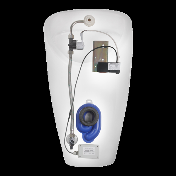 Urinal Golem with a radar flushing unit, 6 V