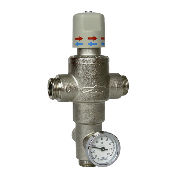 Thermostatic mixing valve 6/4" (155l/min)