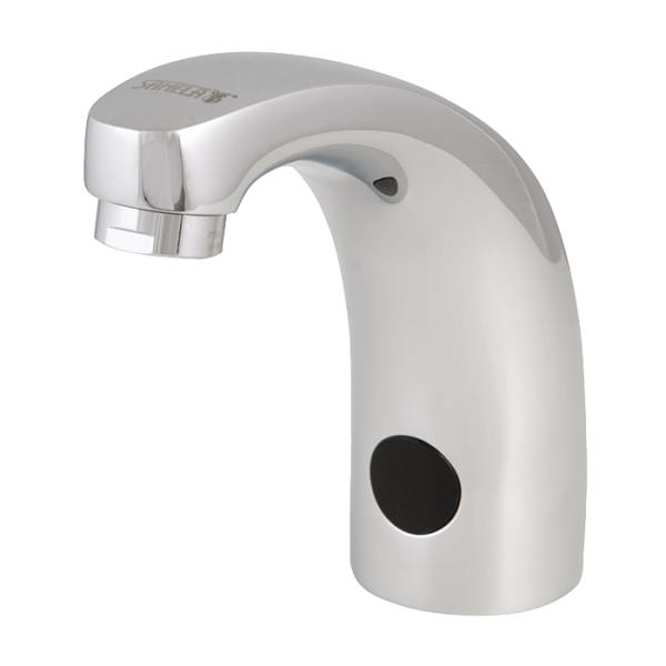 Washbasin tap for cold and hot water, 24 V DC