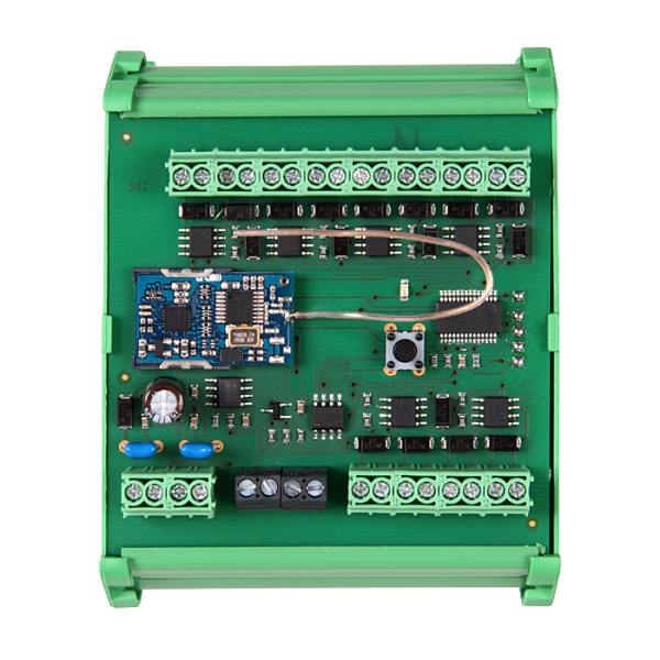 Solenoid valve and contactor distributor