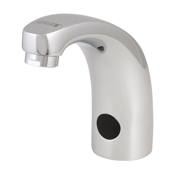 Washbasin tap for non-pressure water heaters, 6 V