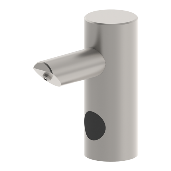 Automatic stainless steel counter top soap dispenser, 1 l soap canister, 230 V AC