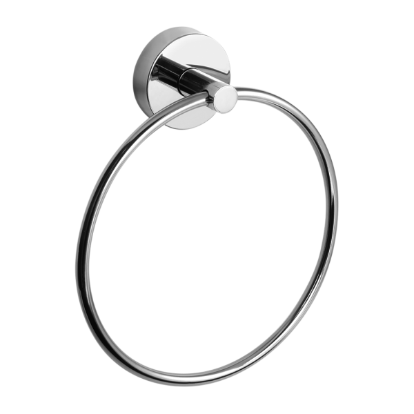Stainless steel towel ring, polished finish