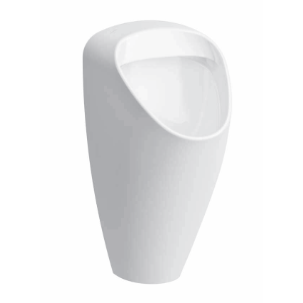 Urinal Caprino Plus Rimless with a radar flushing unit and integrated power supply, 230 V AC (plug & play)
