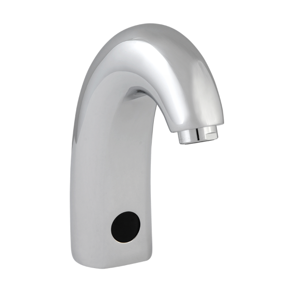 Washbasin tap for cold and hot water, 24 V DC