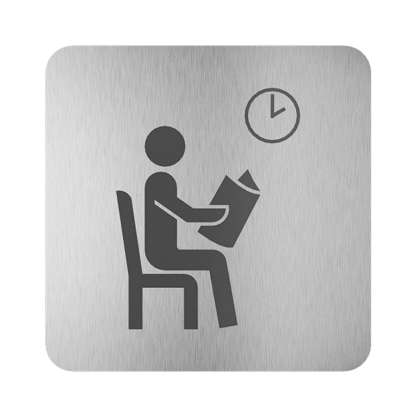 Pictogram - waiting room