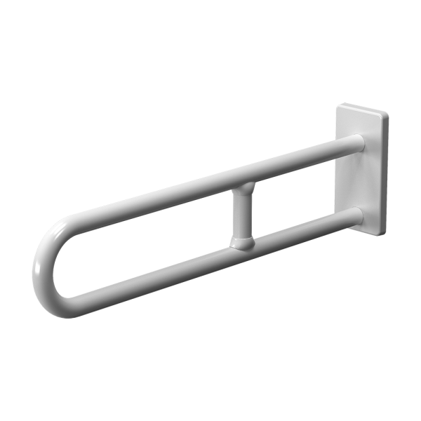 Vinyl grab bar, fixed, length 800 mm