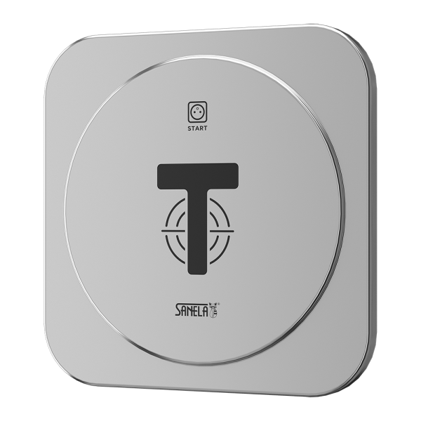 Recessed RFID token machine for single-phase appliance 230 V, 24 V DC